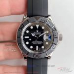 Swiss Copy New Rolex Yacht-Master 2019 Price - 226659 Black Dial Rubber Band 42 MM 2836 Automatic Watch